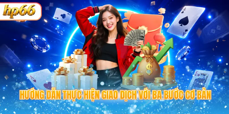 Hướng dẫn thực hiện giao dịch với ba bước cơ bản