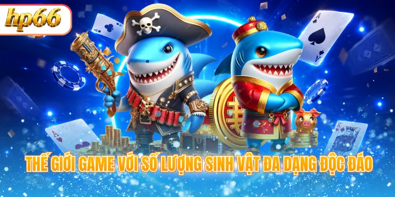 Thế giới game với số lượng sinh vật đa dạng độc đáo